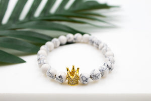 Ice King Howlite Bracelet