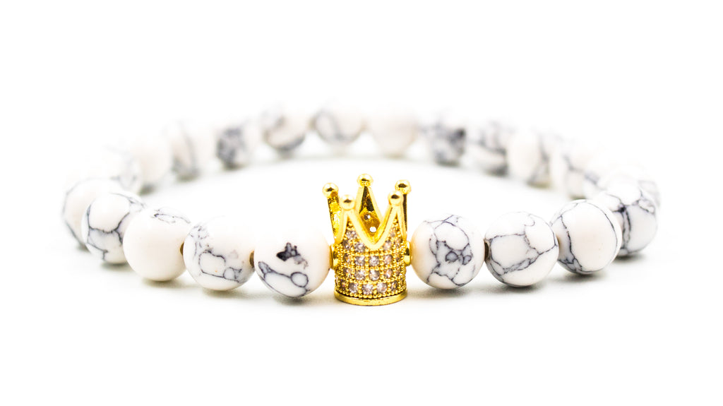 Ice King Howlite Bracelet