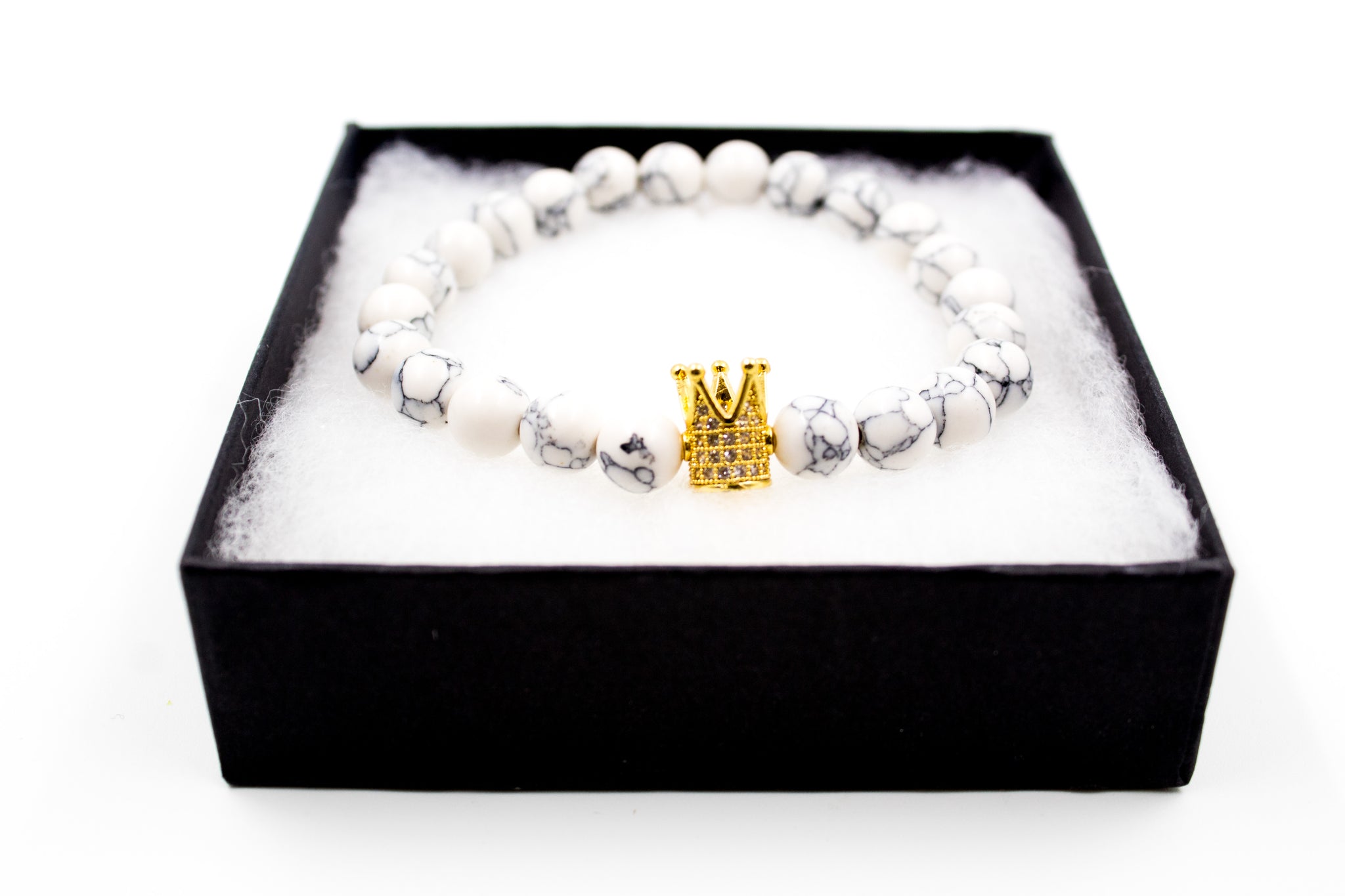 Ice King Howlite Bracelet