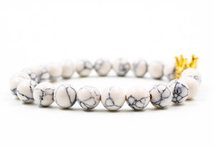 Ice King Howlite Bracelet