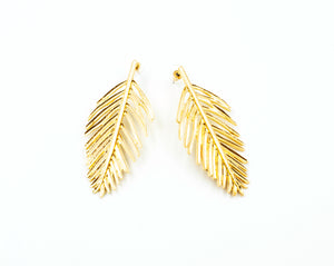 Golden Flower Earrings